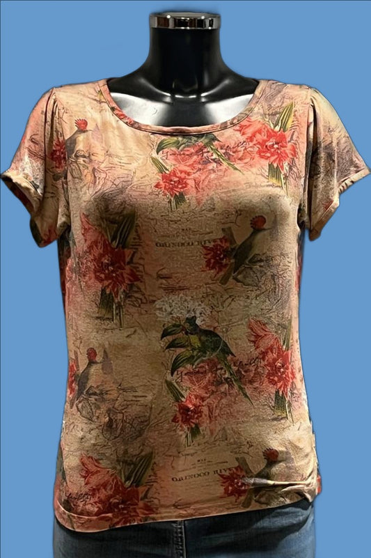 Timberland Floral T-shirt - size XL UK10  - Preloved