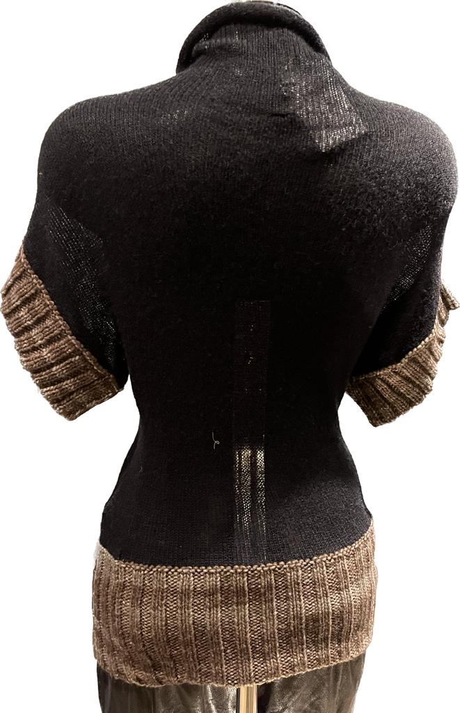 Gazebo black Knitted Top - Size S -  NEW with Tags