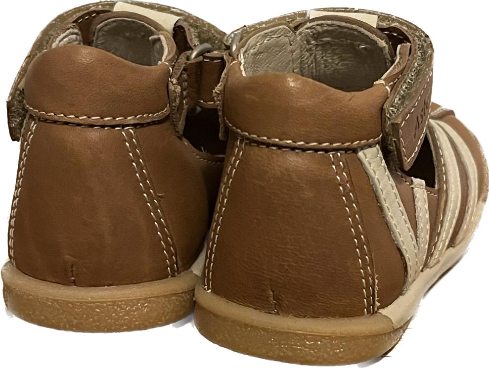 Aster Brown Leather Shoes size UK5 Infant  NEW with Box