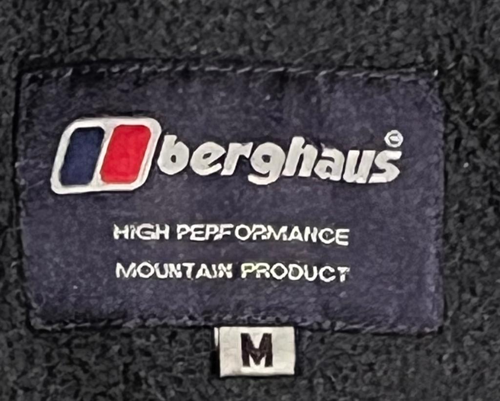 Berghaus Petrol Blue Fleece - size M - Pre-loved