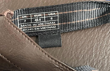 Lacoste Toe-Post Sizing Label