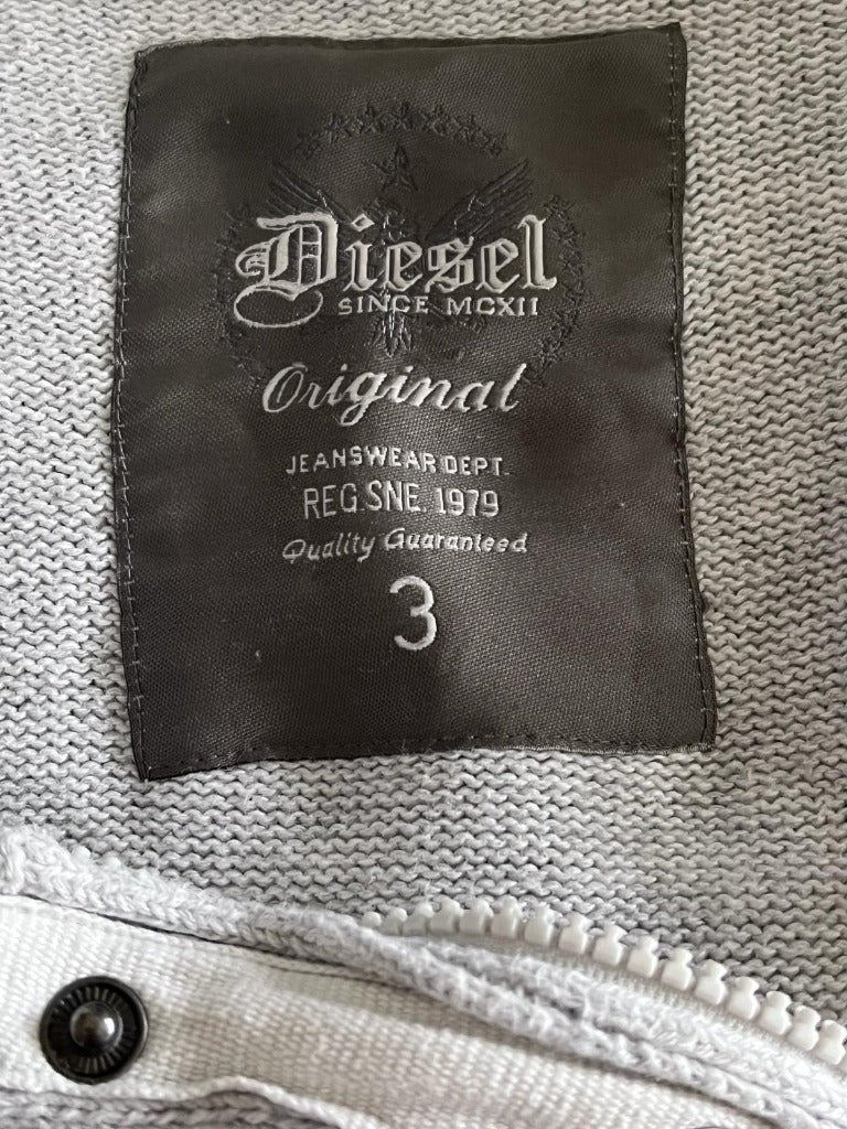 Diesel Grey Jumper - size L - Pre-loved