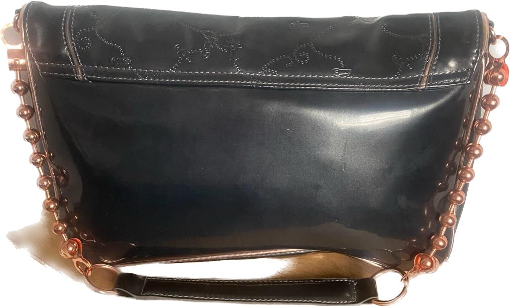 Zandra Rhodes Graphite Grey Bag