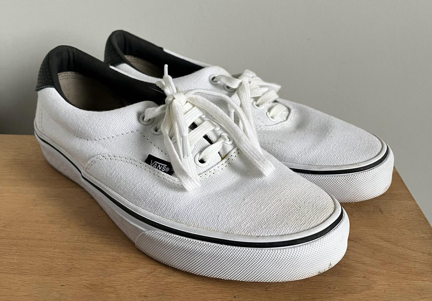 White Vans size UK 7.5. NEW with Box