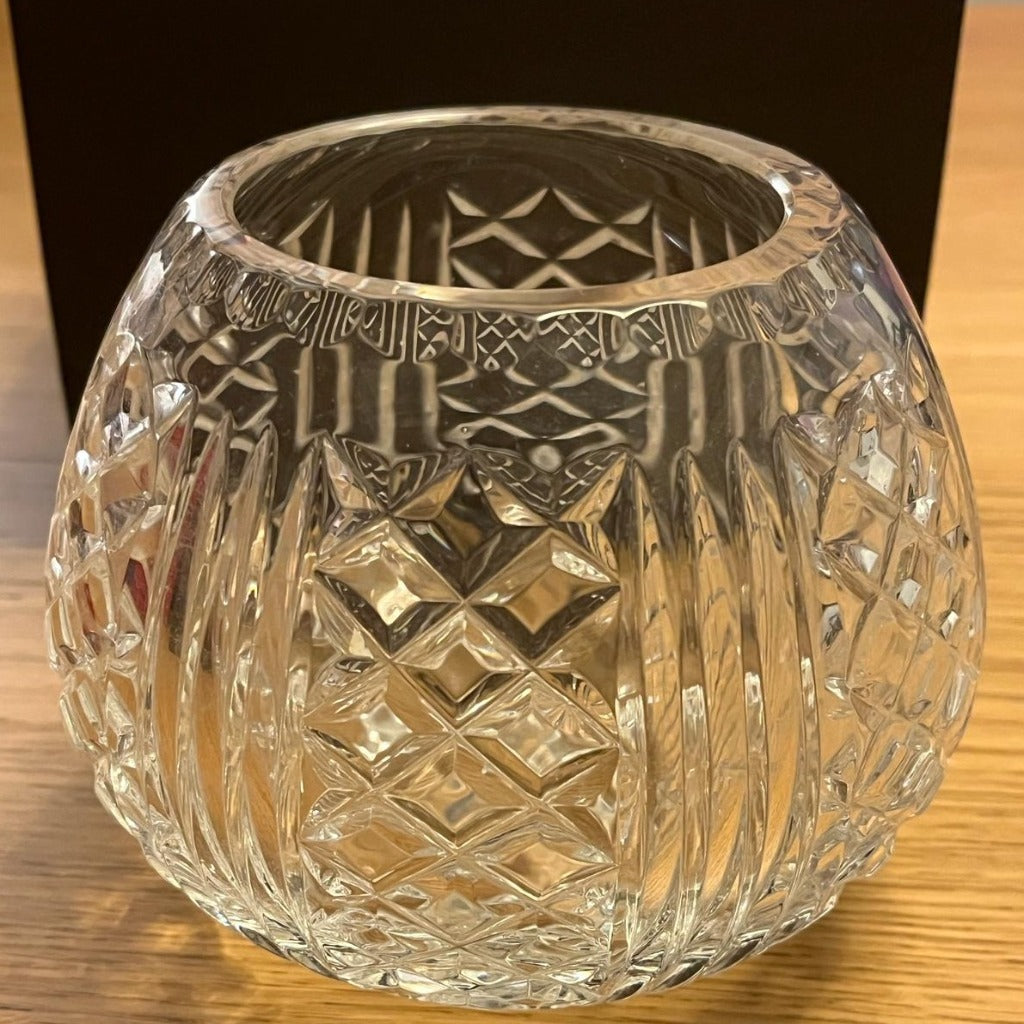 Mappin & Webb Crystal cut Rose Bowl