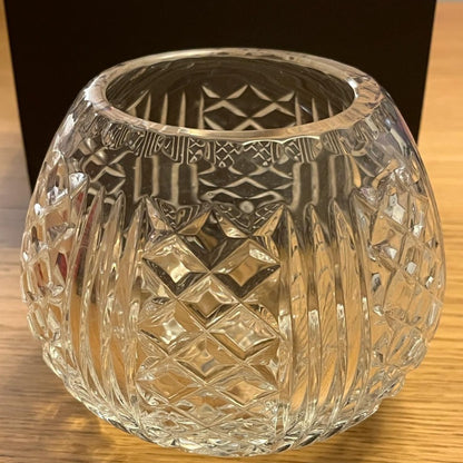 Mappin & Webb Crystal cut Rose Bowl