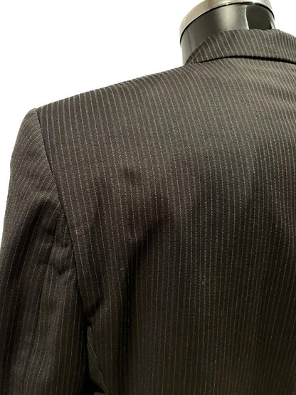 Calvin Klein Single Breasted Black Suit Size 40S - Pre-loved