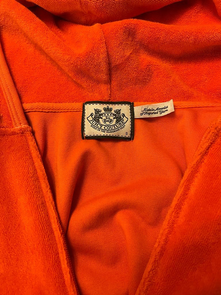 Juicy Couture Orange Top -size S - Pre-loved