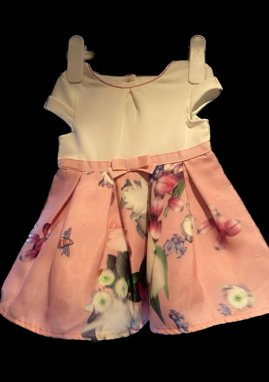 Ted Baker Pink Dress age 3-6mths - Pre-loved