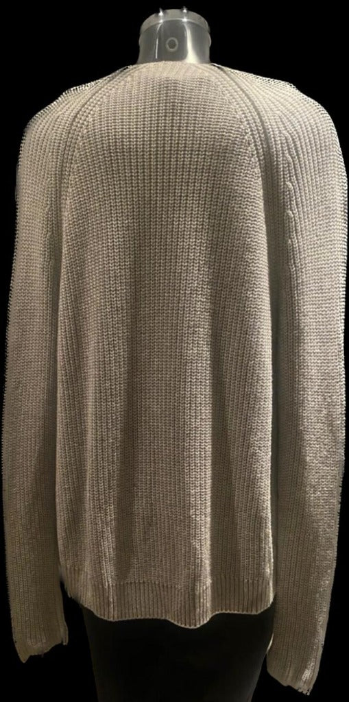 Armani Exchange  grey Cardigan size UK L - Pre-loved