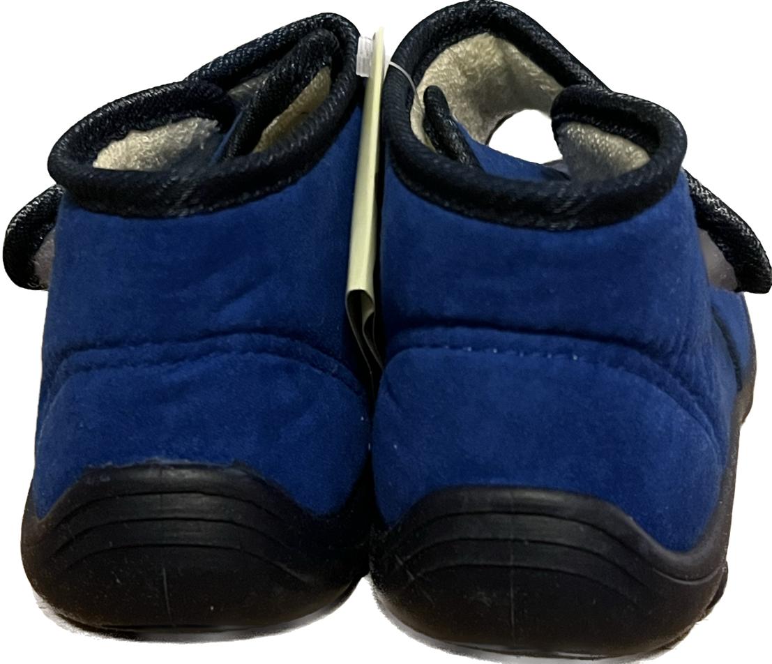 Primigi Microfibre  blue Slippers size UK8 Infant  NEW in Box