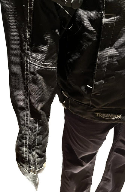 Triumph Nylon Motorbike Jacket - size 46 - Pre-loved