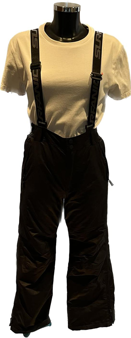 SurFanic Black Ski pants size M- Pre-loved