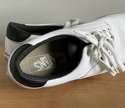 White Vans size UK 7.5. NEW with Box