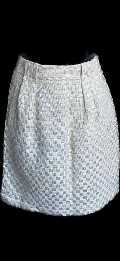 SEE by CHLOE Cream Skirt size UK8 - Pre-loved