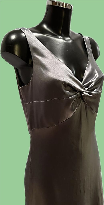 Monsoon Long Silk Dress - size UK14 - Pre-loved