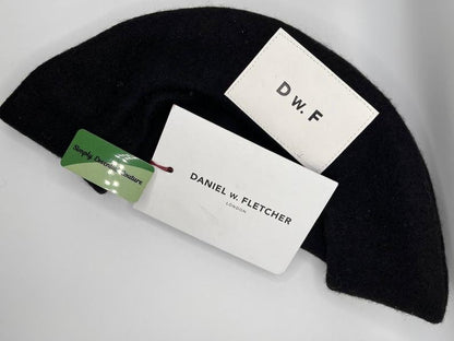 Daniel W Fletcher Black Beret - NEW with Tags