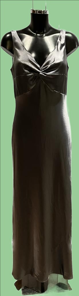 Monsoon Long Silk Dress - size UK14 - Pre-loved