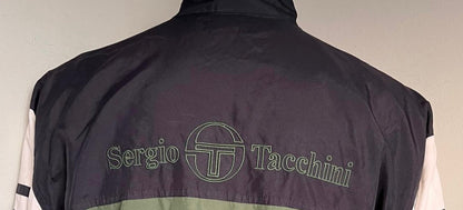 Vintage Retro Sergio Tacchini Jacket Size L - Pre-loved