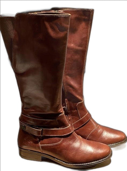 Primigi Brown  Leather Boots size UK4/ EU 37 - NEW in Box