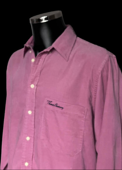 Thomas Burberry Vintage  Pink Shirt - size M - Pre-loved