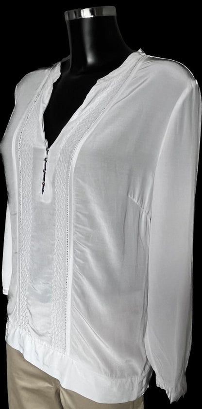 Massimo Dutti White Top size UK M