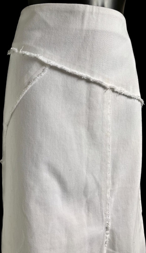 Whistles White Midi Skirt - Size UK16 - NEW with Tags