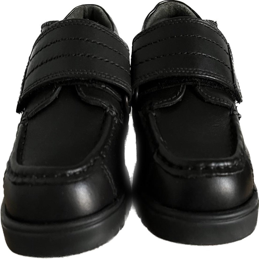 Start-Rite Grafter Black Leather Shoes size UK9H  NEW in Box