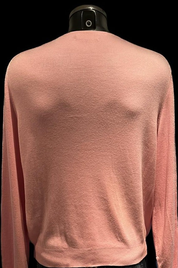 Polo Pink Jumper Size L.- Pre-loved