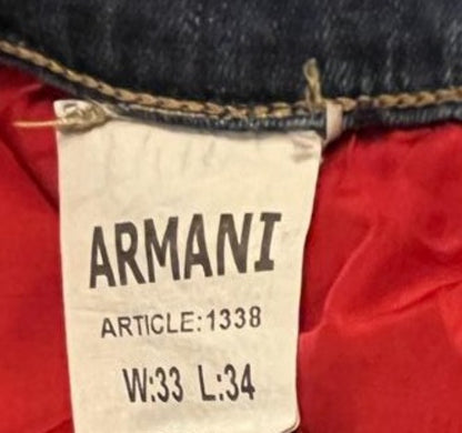 Vintage Armani Jeans - size W33 x L34 - Pre-loved