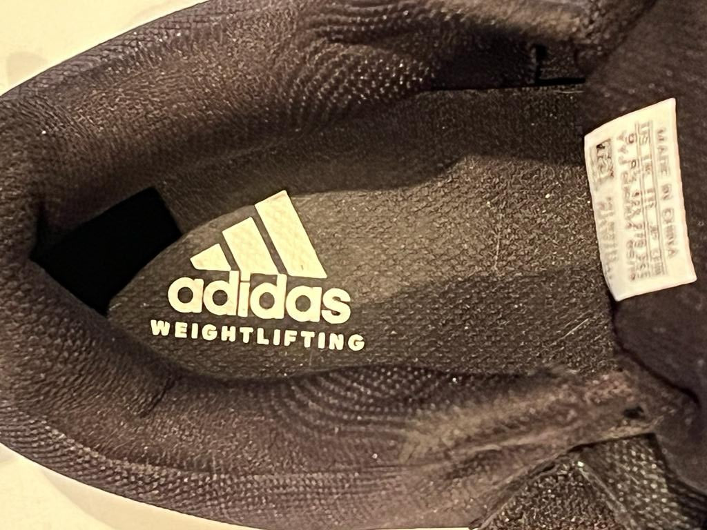 Adidas Powerlift Trainers - size UK 8.5 - Pre-loved