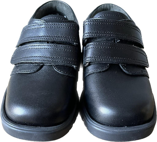 Start-rite  Callum Chukkas Black Leather Shoes size UK8G and 8.5G. NEW in Box