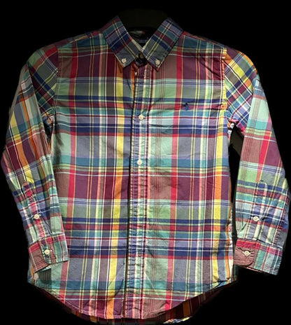 Ralph Lauren Check Shirt Boys  Size 7yrs - Pre-loved