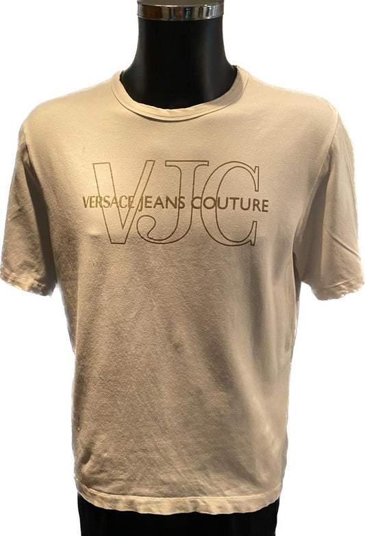 Versace White T-Shirt Size XL - Pre-loved