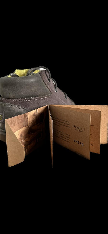 UGG Leather Boots - Size UK9 Infant - Pre-loved with box