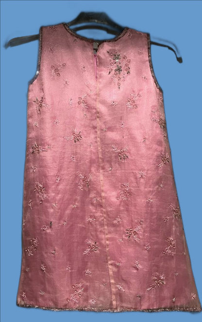 Monsoon Pink Dress  age  6-7yrs -NEW