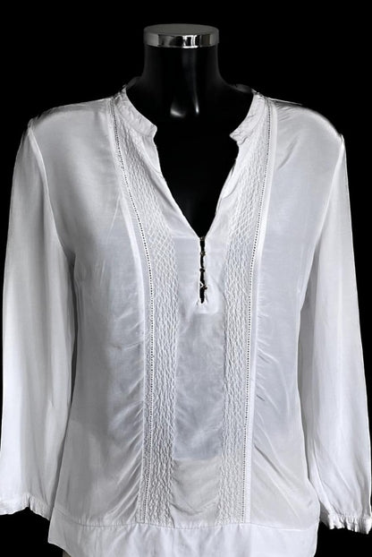 Massimo Dutti White Top size UK M