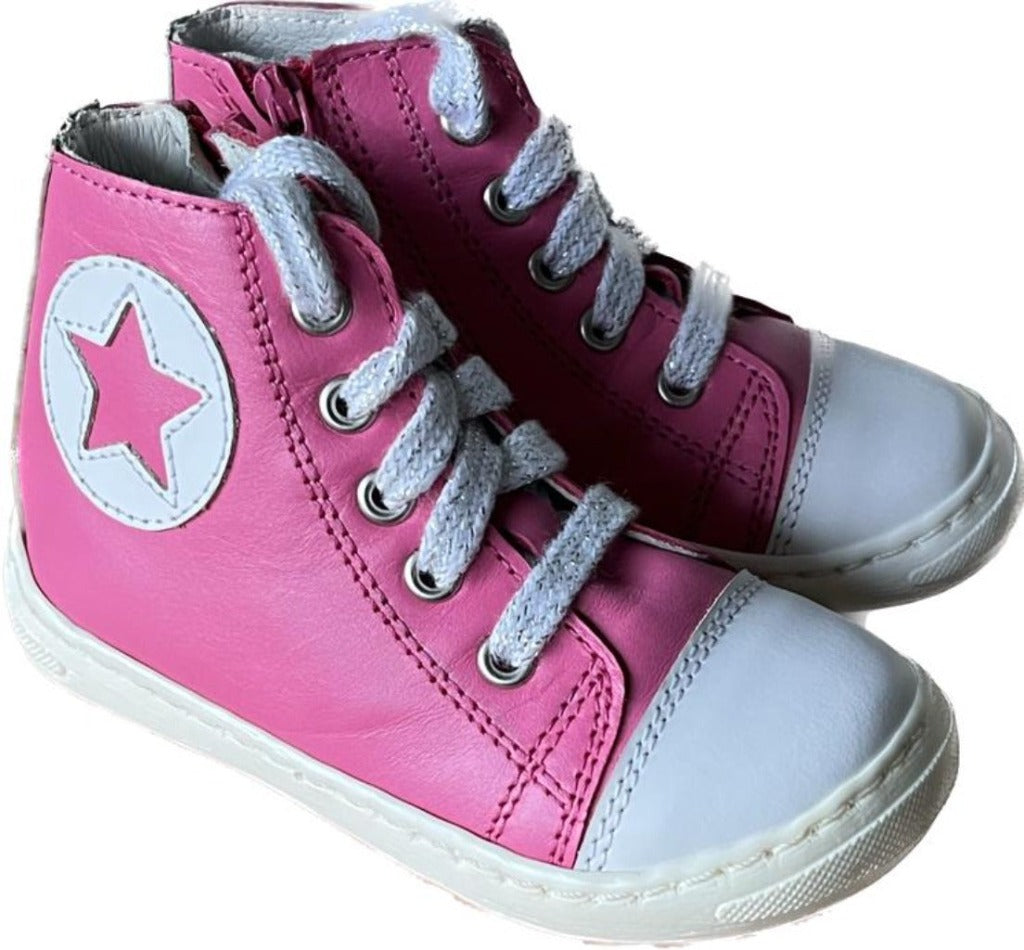 Little Pets Fuxia pink girls boots size UK4.5 infant EU21 US6.5. NEW