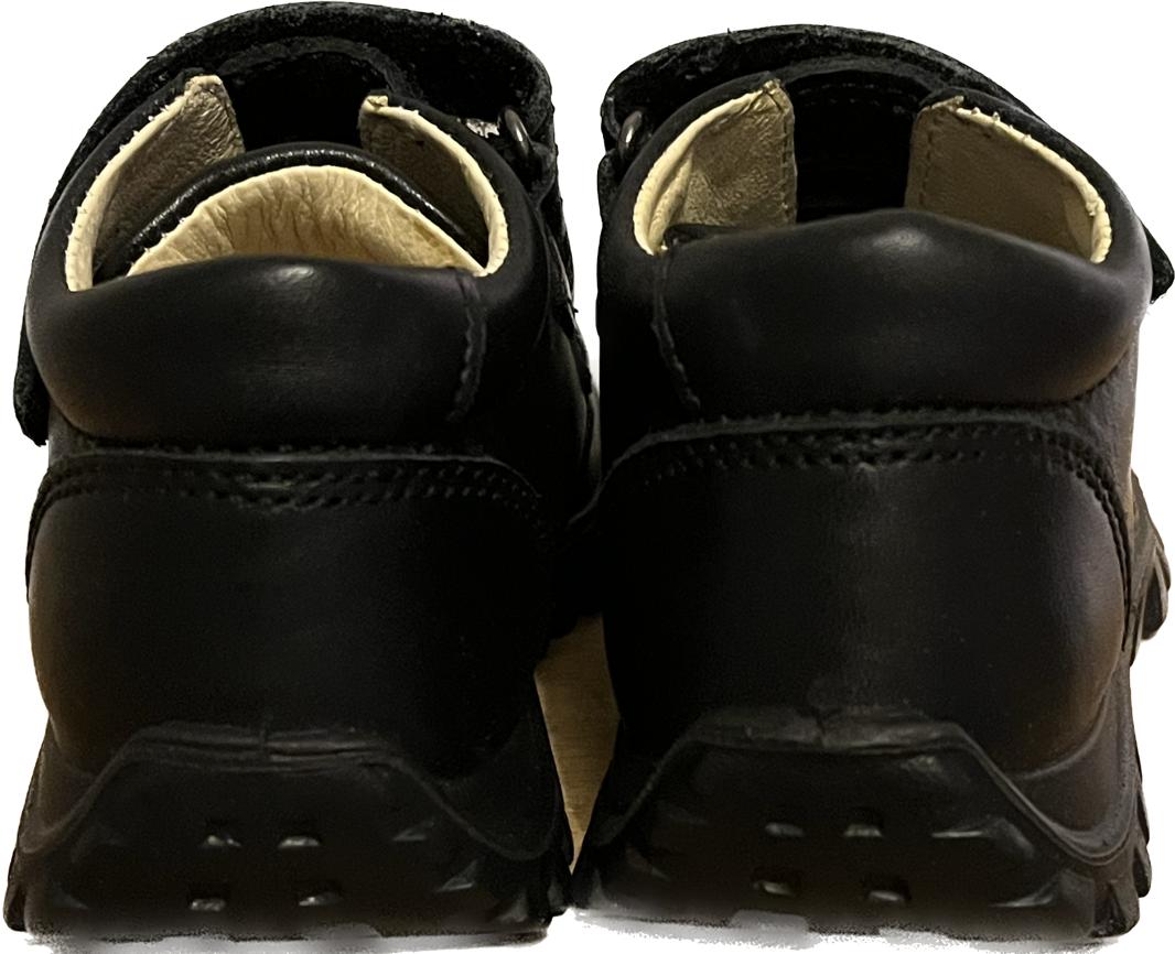 Primigi Black Leather BAILE Sjoes size UK7.5 Infant  NEW with Box