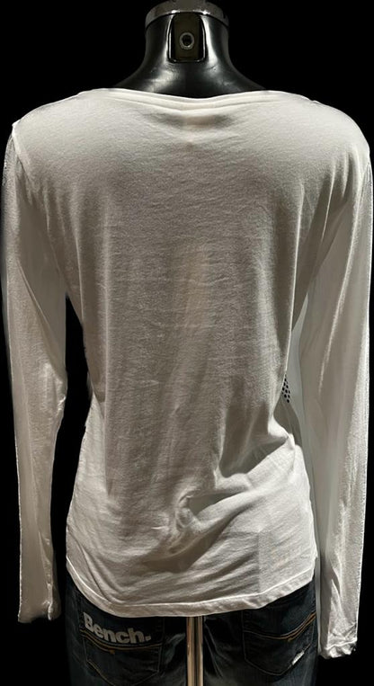 Diesel White Long Sleeve T shirt -  Size XL -  NEW with Tags