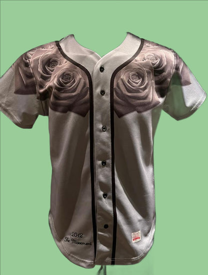 Sik Silk Grey Baseball Top Size  S - Pre-loved