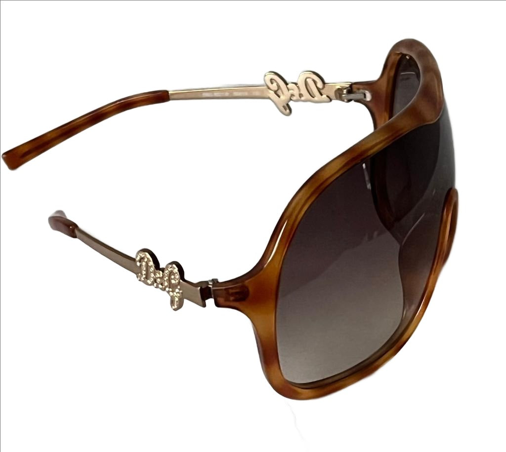 D&G Tortoiseshell Vintage Sunglasses - Pre-loved