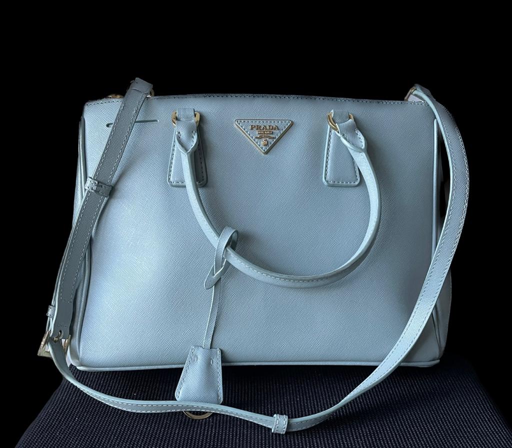 Prada Saffiano Leather Galleria Handbag - Pre-Loved and Stunning