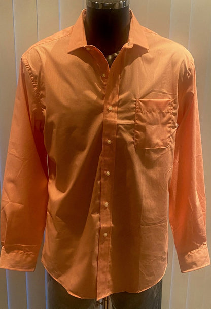 Hilfiger Orange Shirt - Size M - Pre-loved