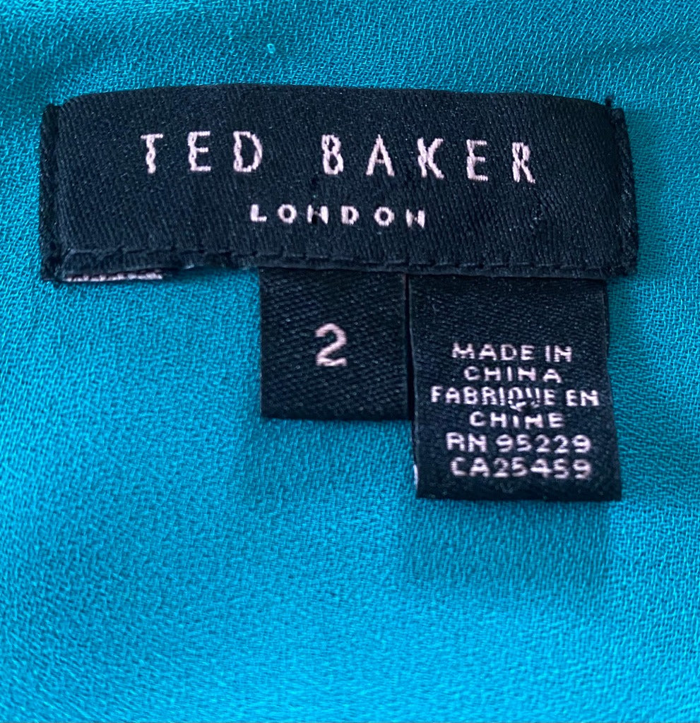 Ted Baker Chiffon Top size UK12