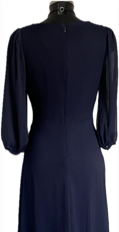 DKNY Navy Dress - Size UK10 - NEW with Tags