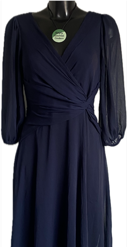 DKNY Navy Dress - Size UK10 - NEW with Tags