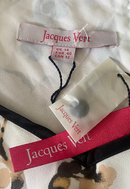 Jacques Vert Chiffon Top size UK14 - NEW with Tags