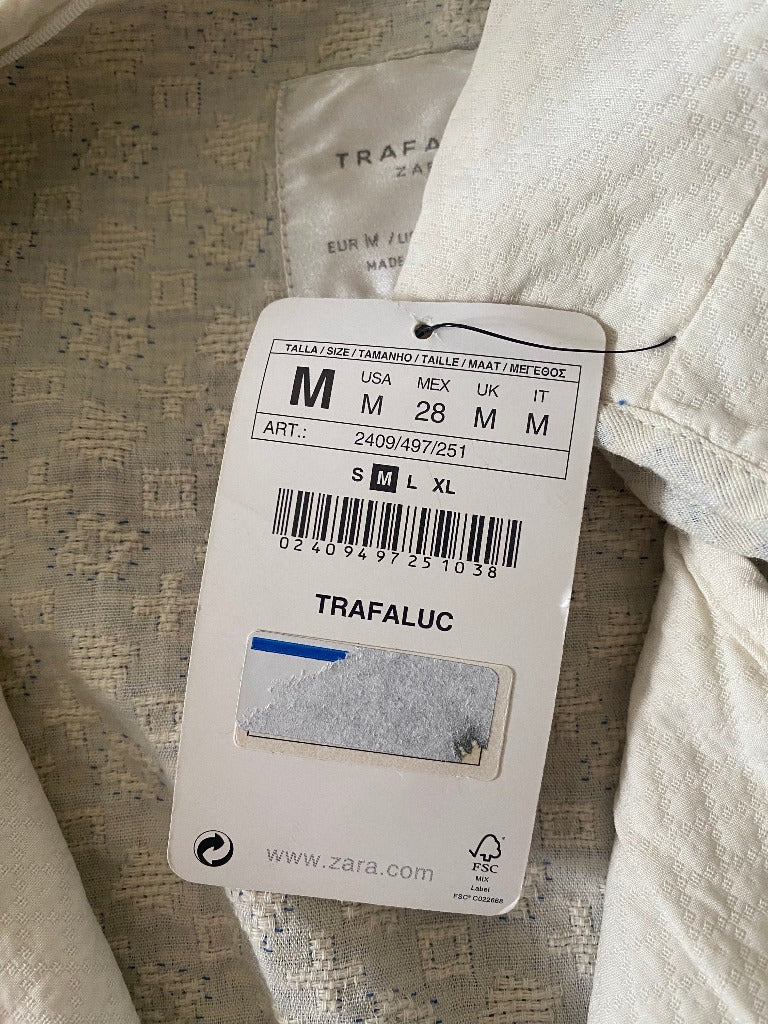 Zara Trafaluc Jacket Size M -  NEW with Tags