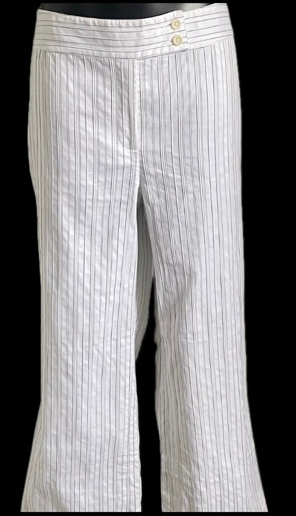 SAKS Fifth Avenue White Trousers size UK16 - Pre-loved